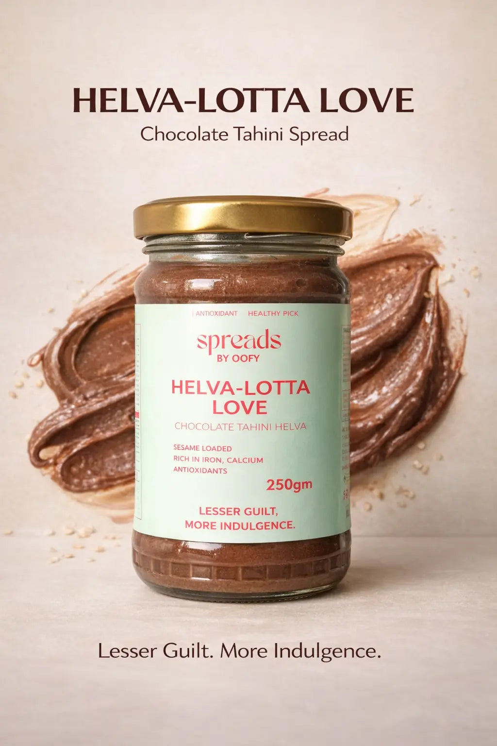 Helva Lotta Love – Chocolate Tahini Spread (250g)