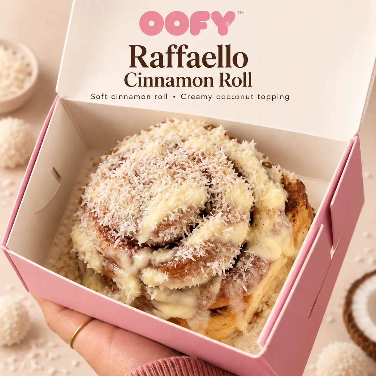 Raffaello Cinnamon Roll