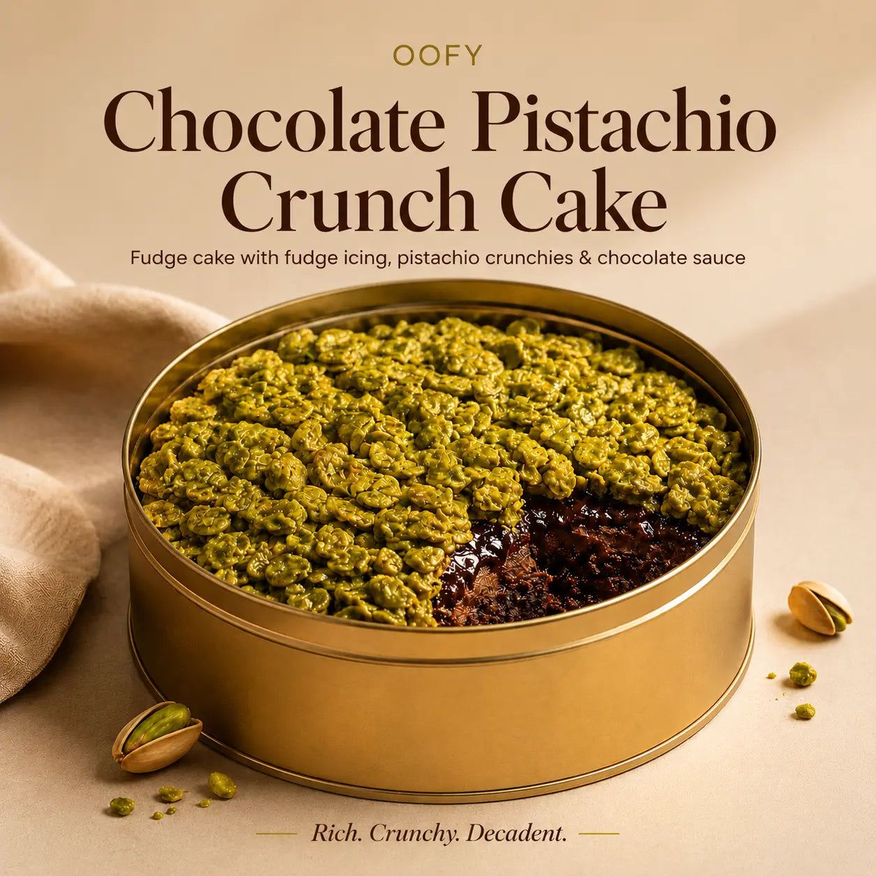 Chocolate Pistachio Crunch