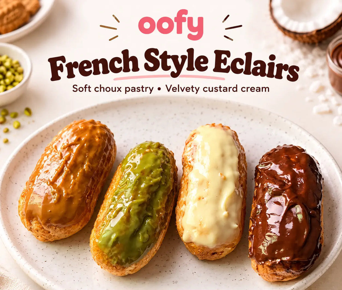 French Style Eclairs