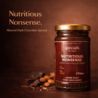 Nutritious Nonsense – Almond Dark Chocolate Spread (250g)