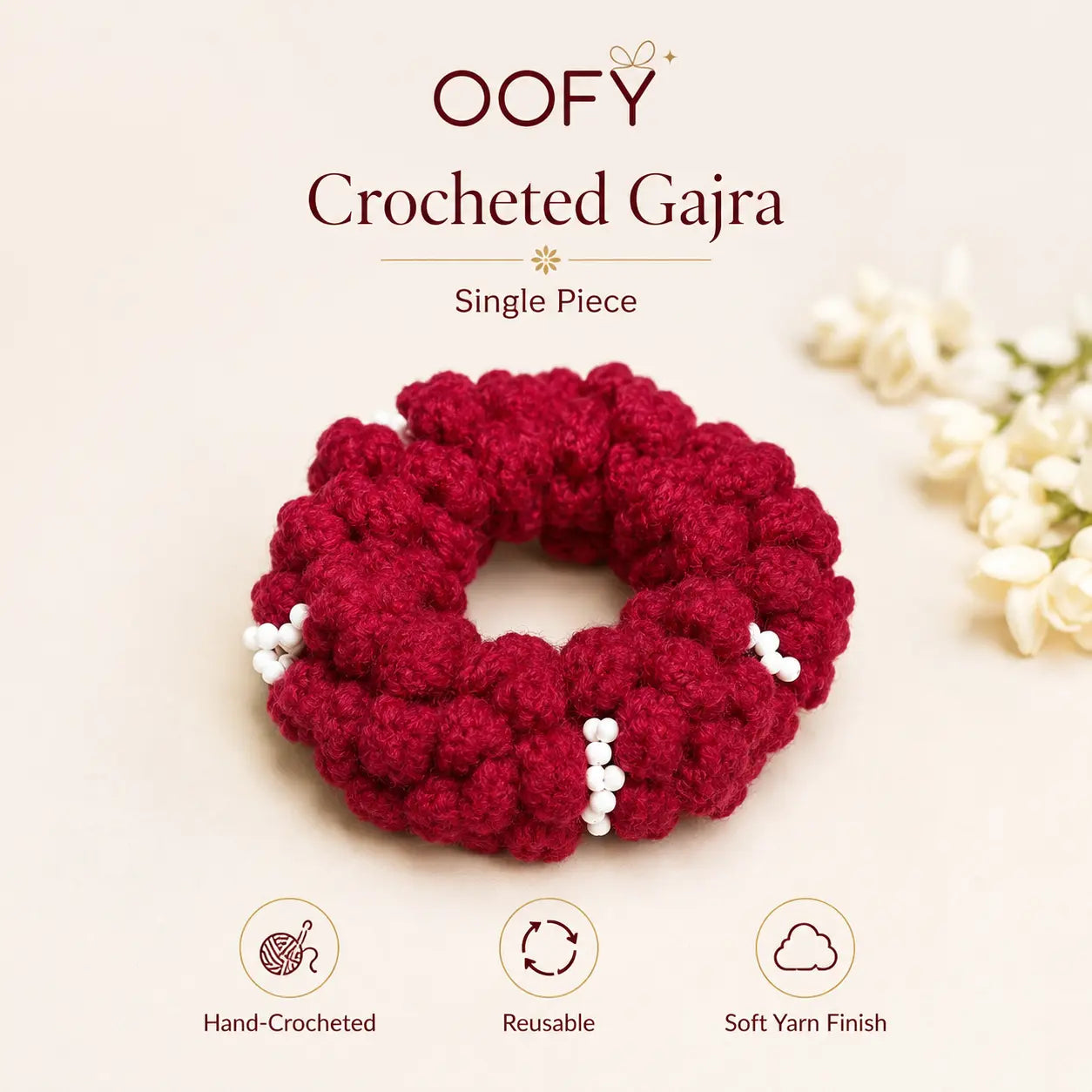 Oofy Timeless Gajra (Single Piece)