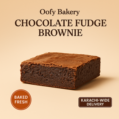 Box of 4 Chocolate Fudge Brownies
