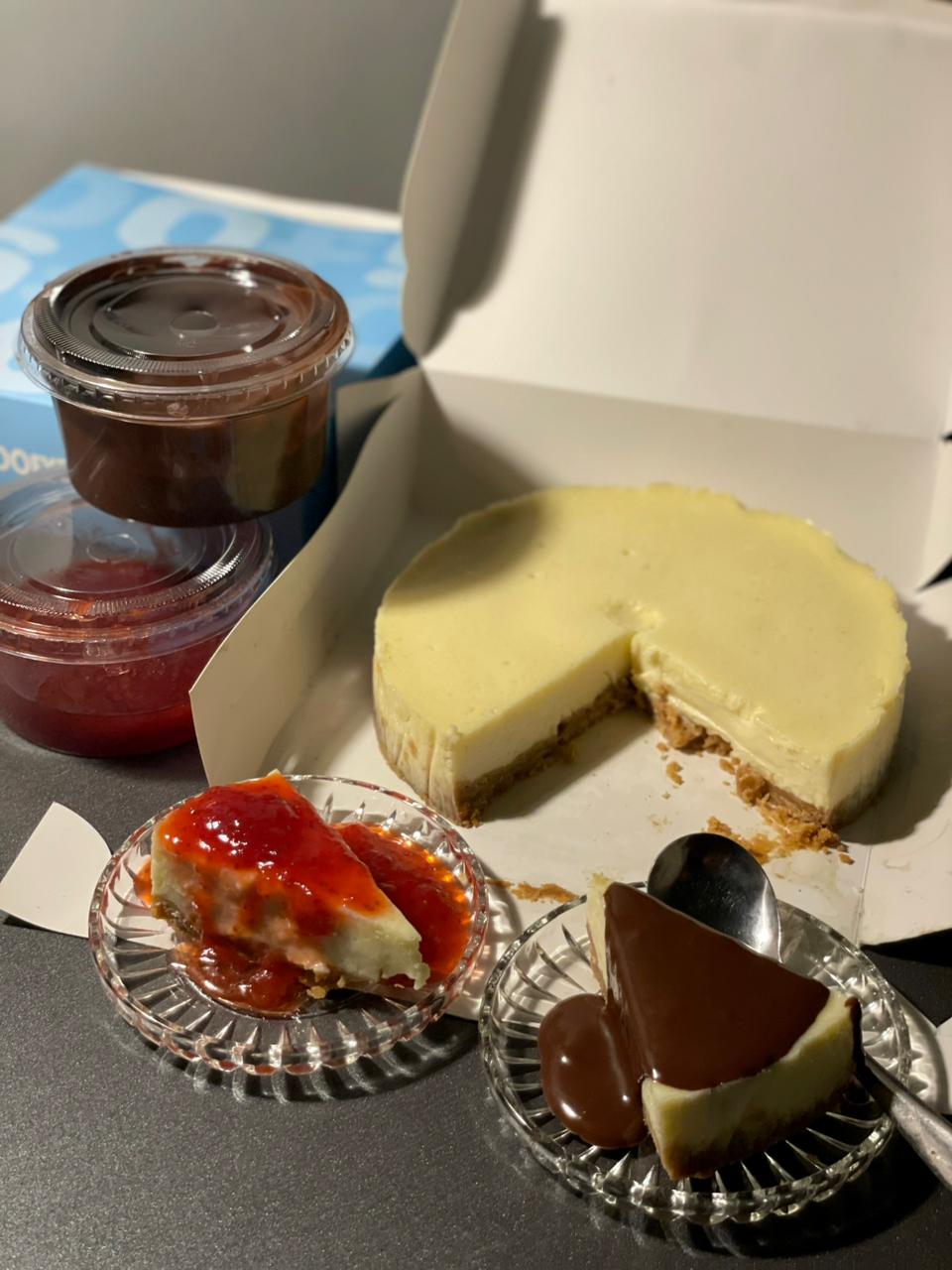 Ultimate New York Style Cheesecake (6” | Serves 4–5)