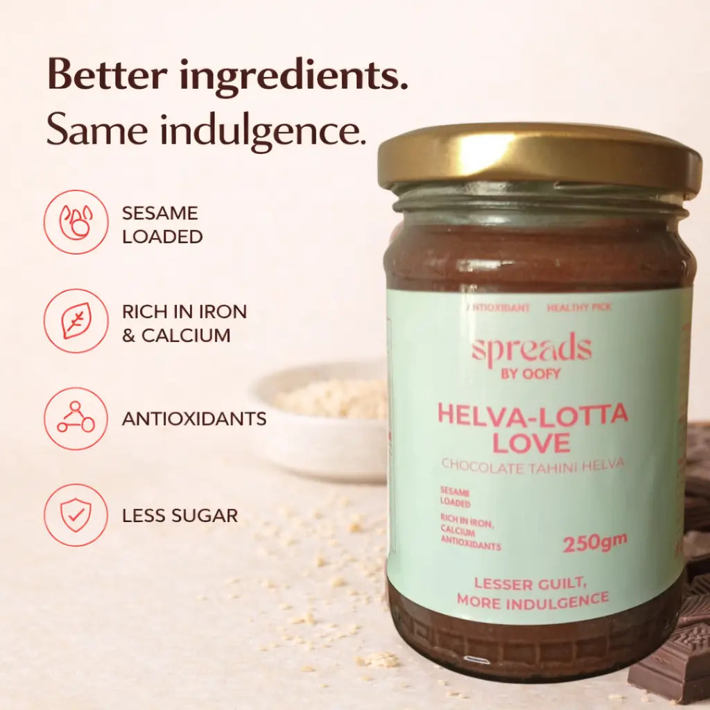 Helva Lotta Love – Chocolate Tahini Spread (250g)